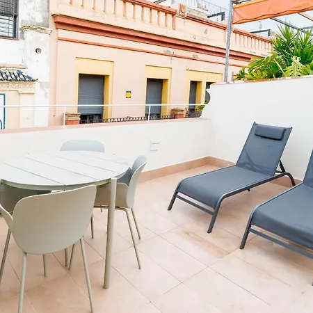 New And Design - Shared Rooftop Solarium - Alameda Seville Exterior photo